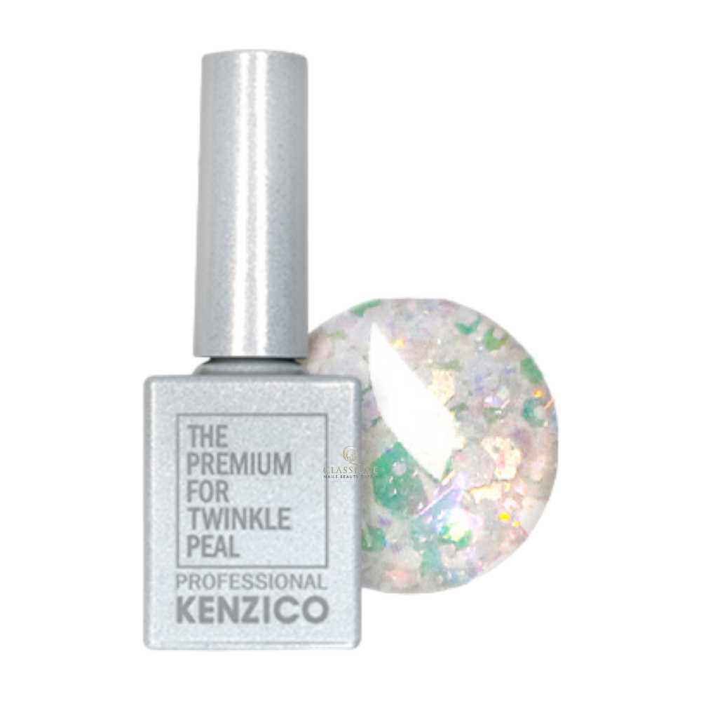 Kenzico Korean Gel Polish, Cherry Blossom Glitter Gel Polish TKP-10