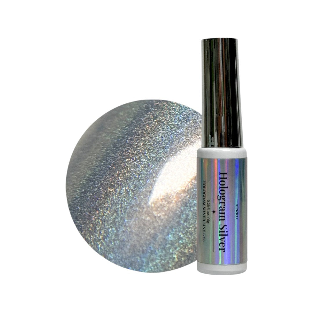 Kenzico Liner Gel - Hologram Silver
