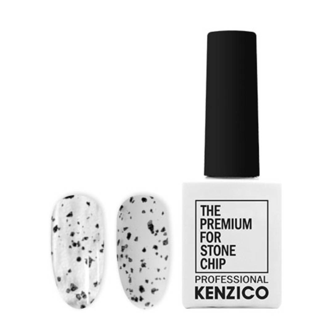 Kenzico Stone Chip, Chip Free Gel Nail Polish, eggshell gel polish, glitter gel polish