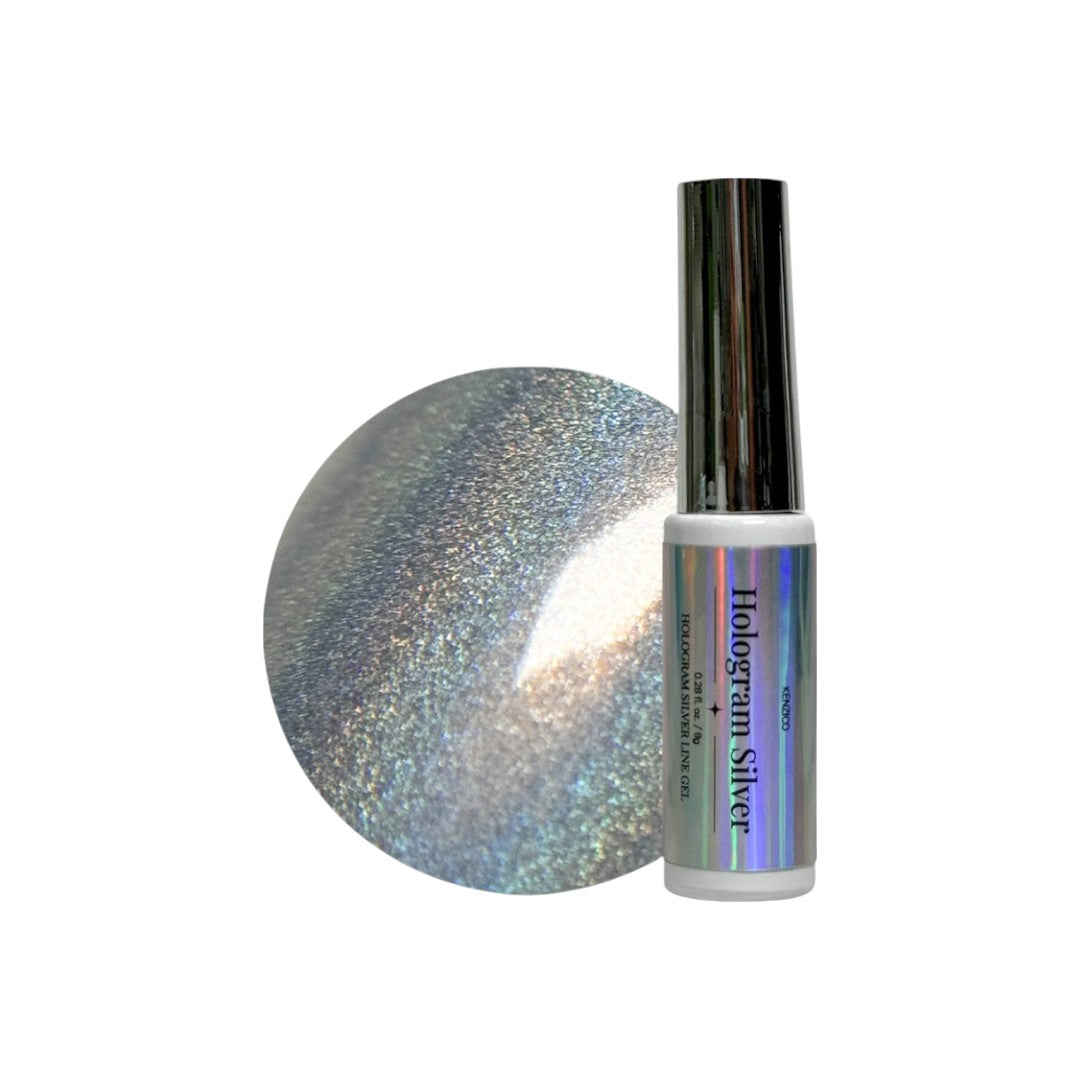 Kenzico Liner Gel - Hologram Silver