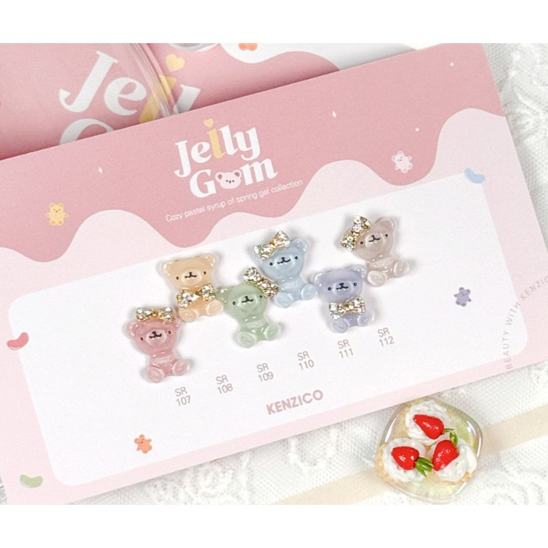 Kenzico Syrup Gel Polish Jelly Gom Collection, korean syrup gel polish, korean gel, korean nails, nails and design, pro nails & spa, the nail shop, beauty and supply store, blue and chrome nails, gel it nails