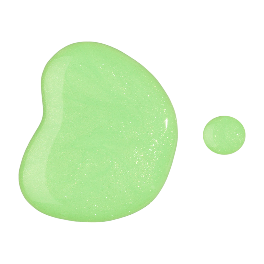 The Gel Bottle - Key Lime Pie 725 | Mint Green Holographic Gel Nail Polish, french nails sparkle