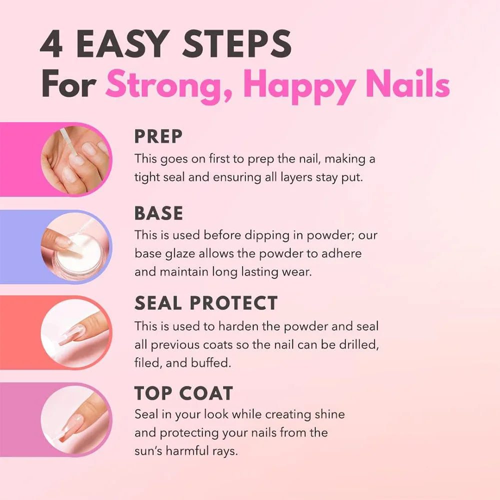 Kiara Sky Dipping Liquid 0.5oz - Step 1, Prep/ Bond