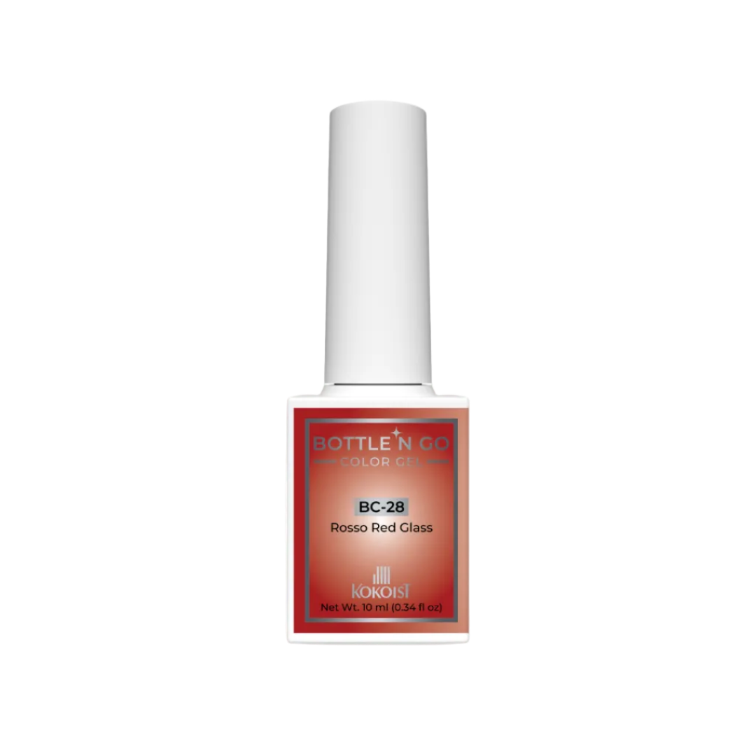 Kokoist Bottle 'N Go - Rosso Red Glass #BC-28