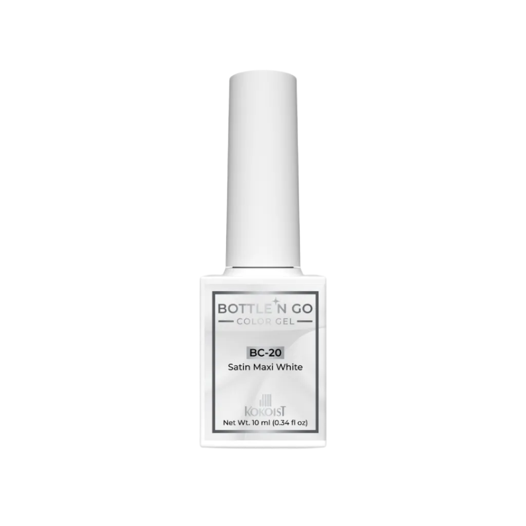 Kokoist Bottle 'N Go - Satin Maxi White #BC-20