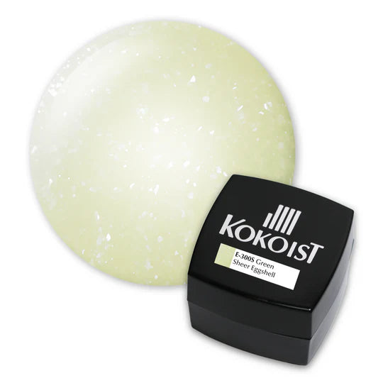 Kokoist Excel Colour Gel - Green Sheer Eggshell #E-300S