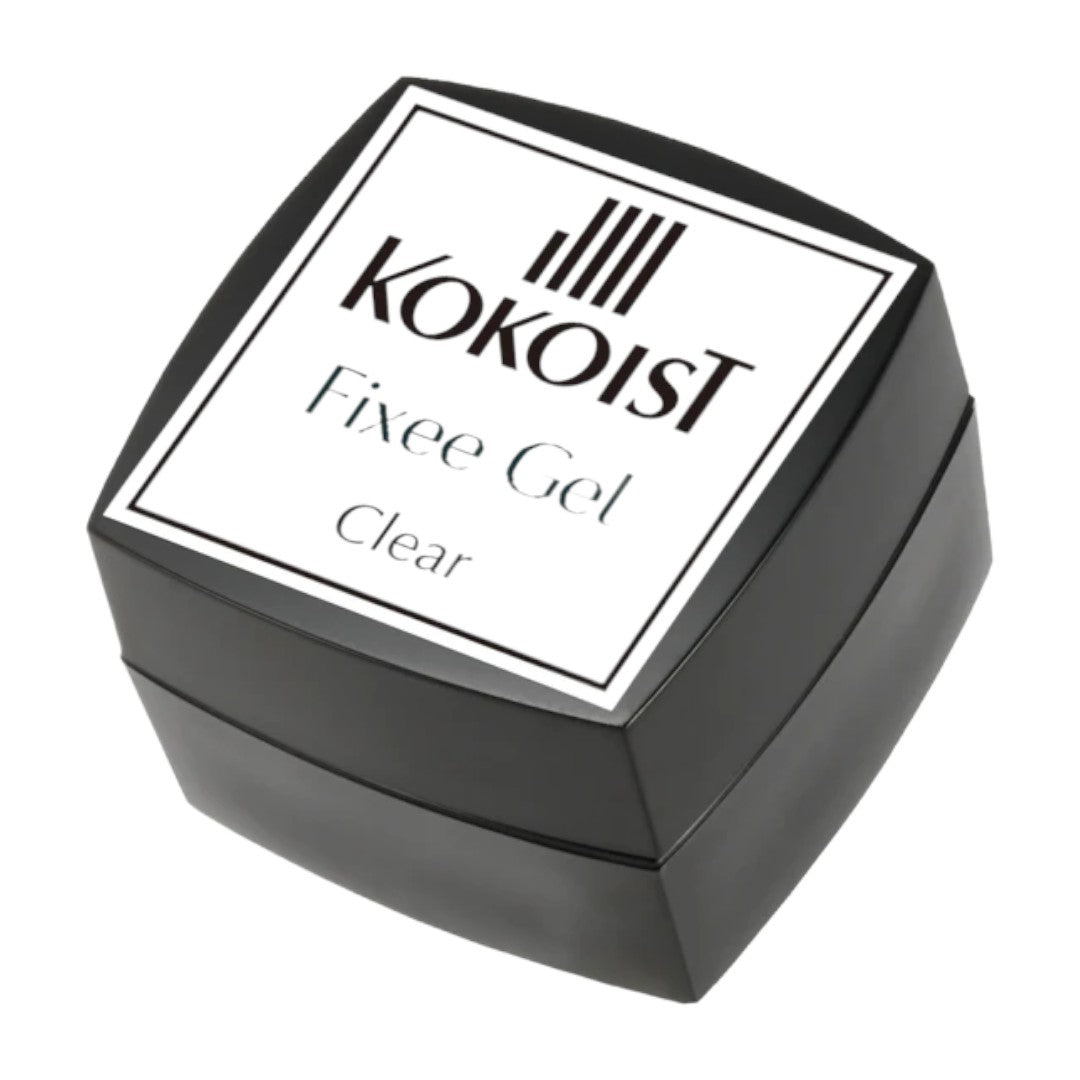 Kokoist Fixee Gel Clear 4g, cracked nails