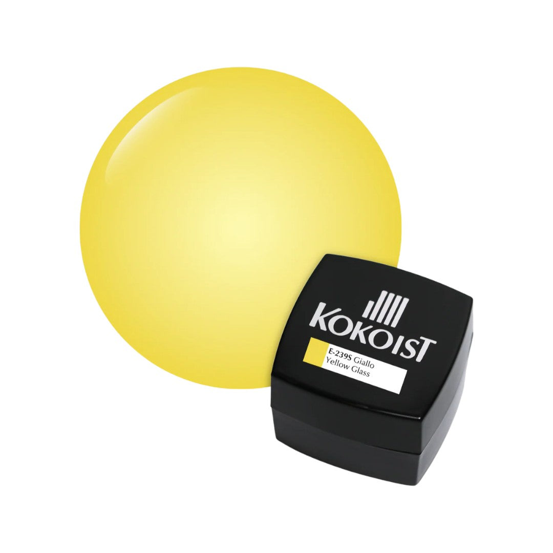 Kokoist Giallo Yellow Glass #E-239S