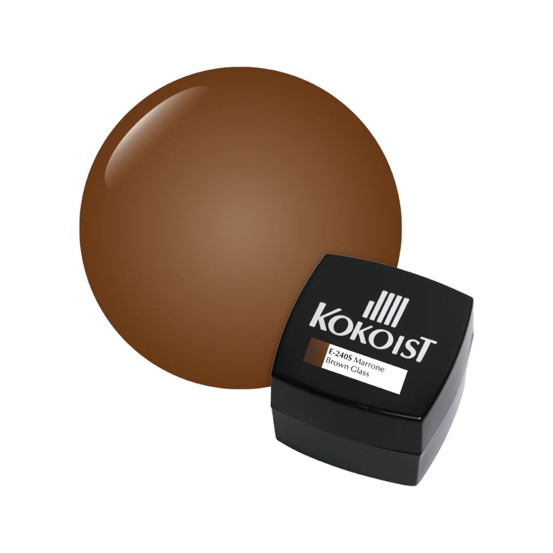 Kokoist Marrone Brown Glass #E-240S