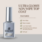 Kokoist Gel Top Coat - Non-Wipe Ultra Glossy 15mL #T2