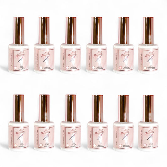 Kokoist x Nail Thoughts Tinted Base Gel - In The Garden Syrup Collection #NTB36-47 (12pcs)