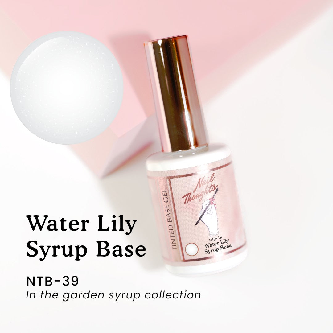 Kokoist x Nail Thoughts Tinted Base Gel - Water Lily Syrup #NTB-39