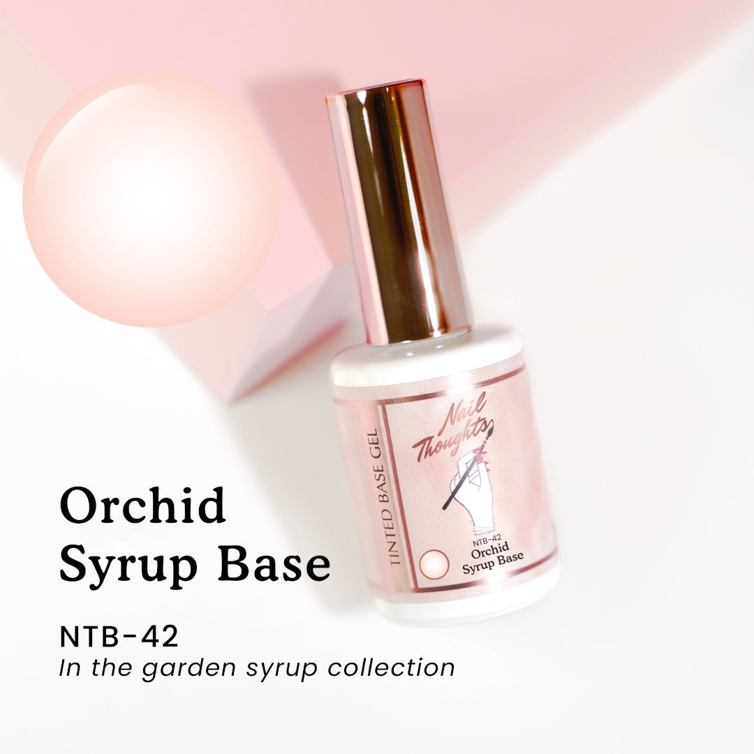 Kokoist x Nail Thoughts Tinted Base Gel - Orchid Syrup #NTB-42
