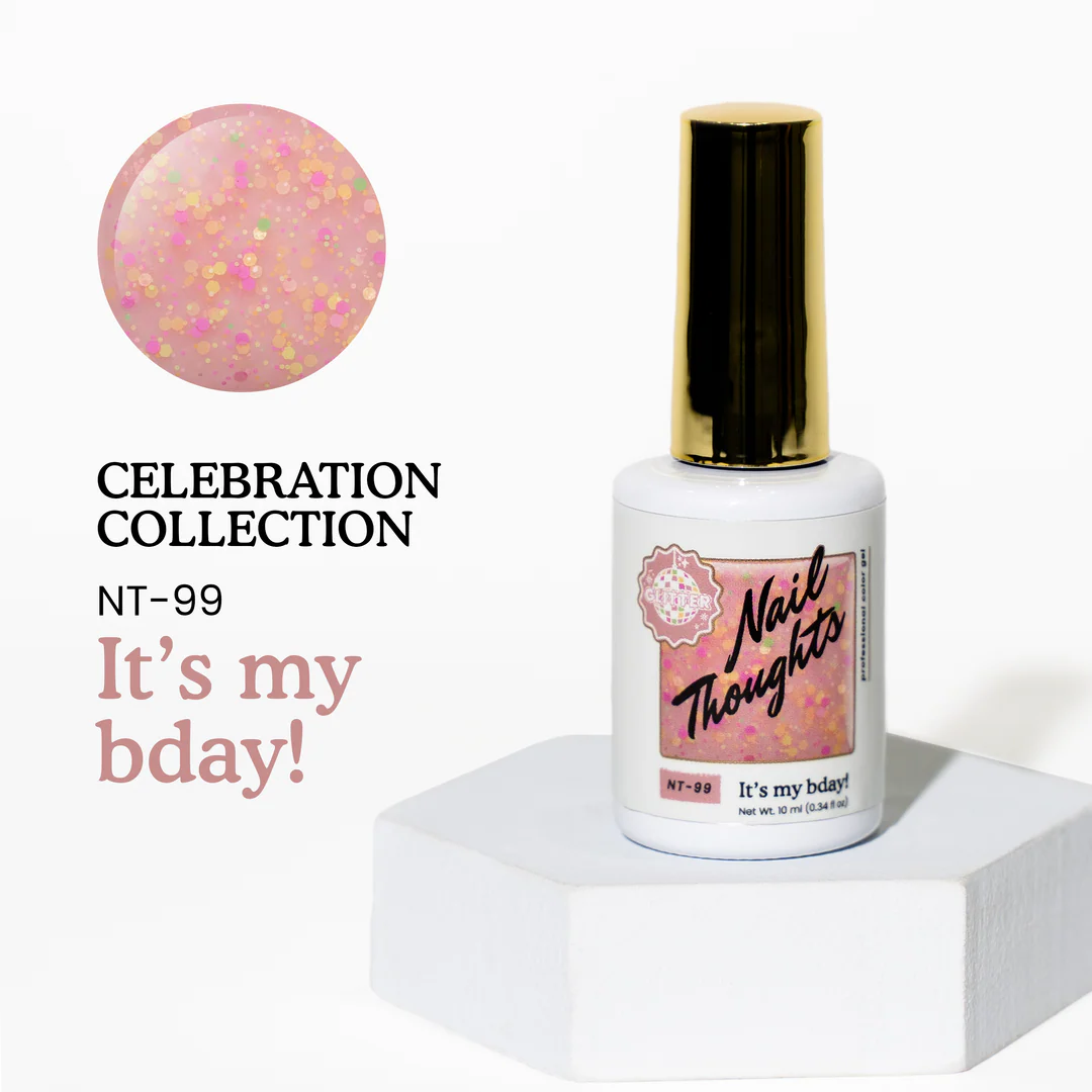 Kokoist x Nail Thoughts Colour Gel - It's My Bday! #NT-99