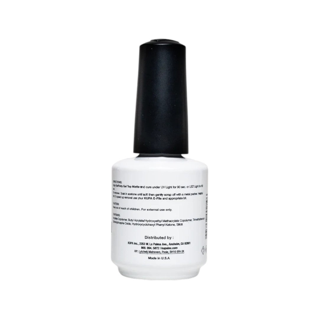 Kupa GelFinity Soak Off Gel Top Coat - Matte 0.5oz