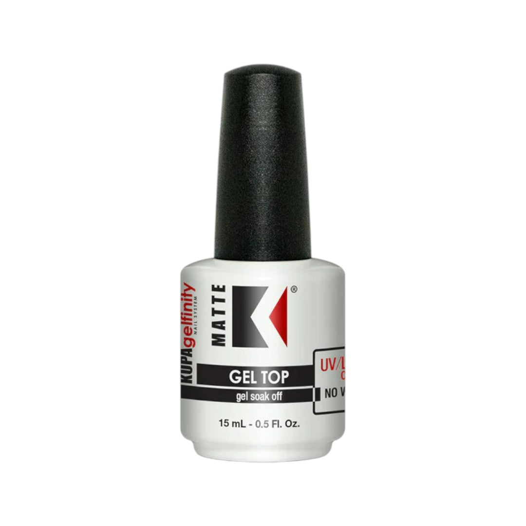 Kupa GelFinity Soak Off Gel Top Coat - Matte 0.5oz