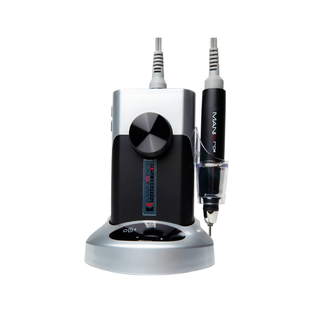 Kupa ManiPro Passport Plus Complete w/KP-60 Handpiece - Silver w/ Phantom Black Jacket