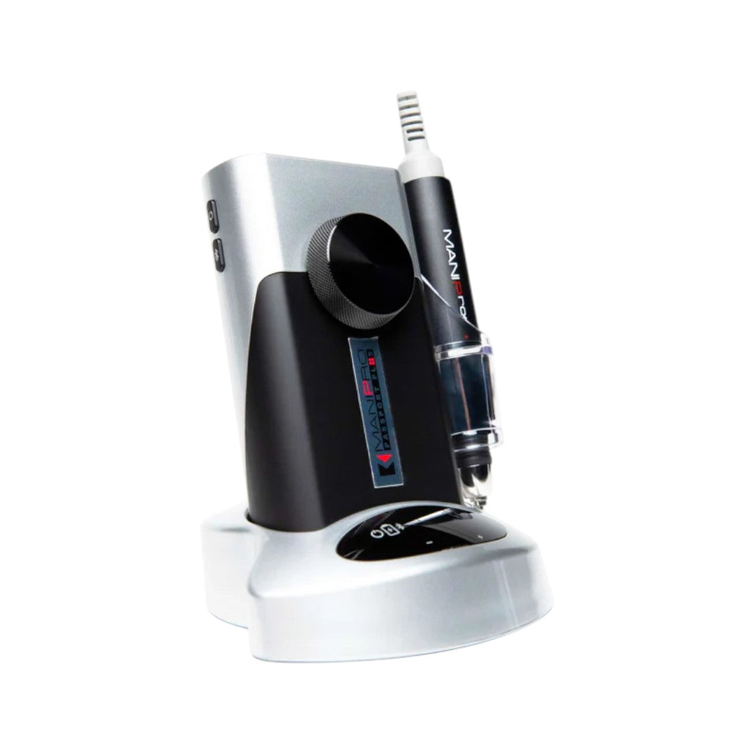 Kupa ManiPro Passport Plus Complete w/KP-60 Handpiece - Silver w/ Phantom Black Jacket