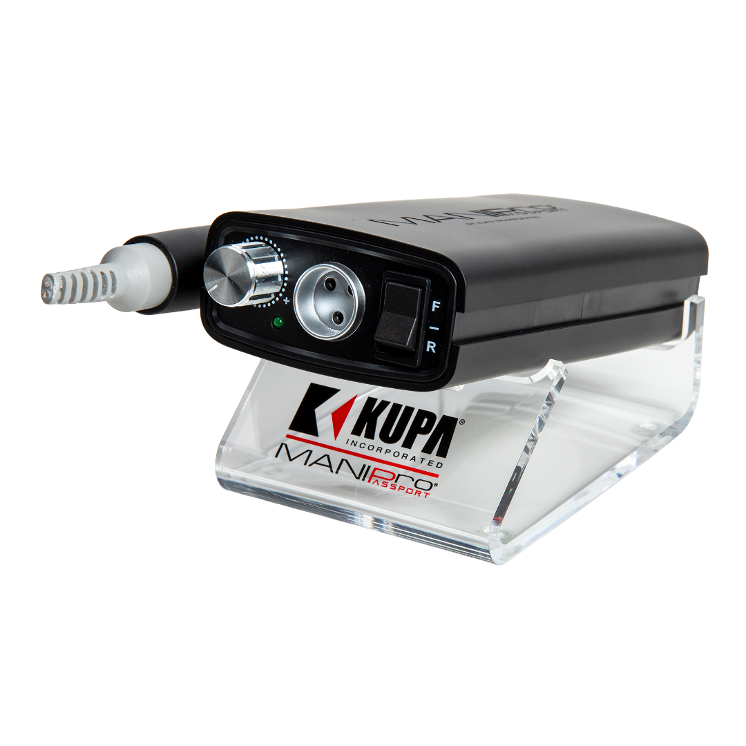 Kupa MANIPRO® Passport E-File Complete Set w/ Companion Handpiece (Cradle Include) - Phantom