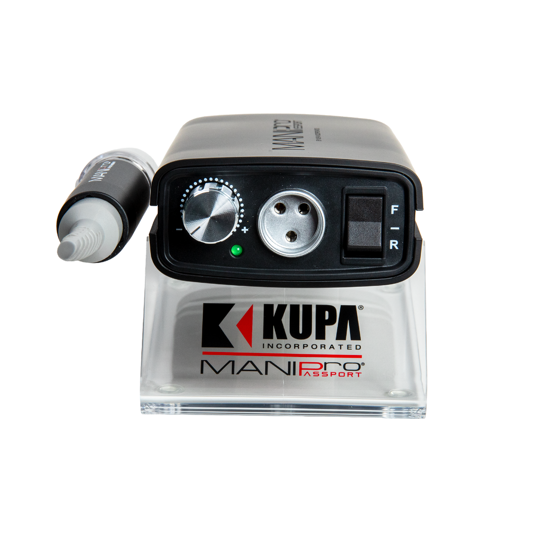 Kupa MANIPRO® Passport E-File Complete Set w/ Companion Handpiece (Cradle Include) - Phantom