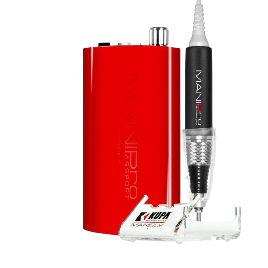 Kupa ManiPro Passport E-File Complete Set w/ KP-65 Handpiece (Cradle not included)