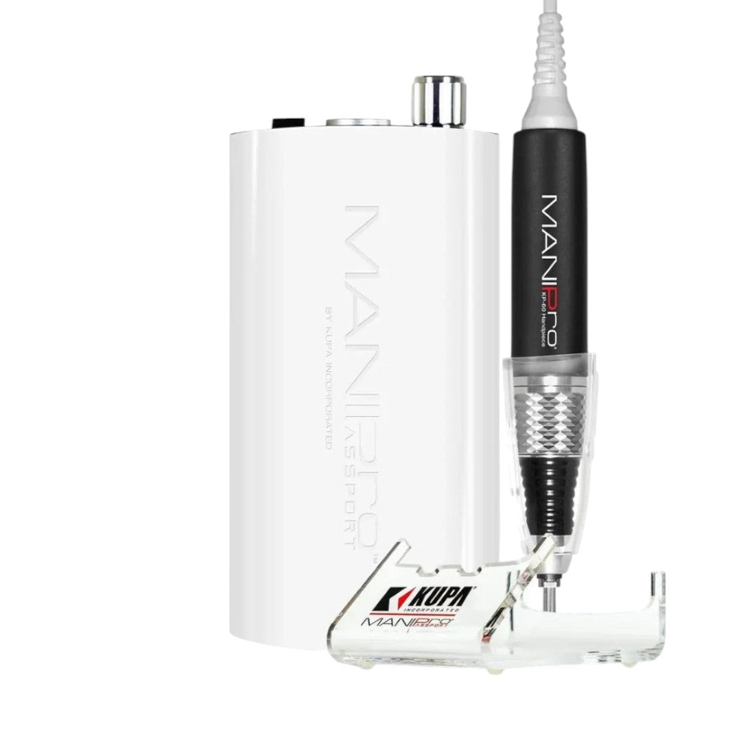 Kupa ManiPro Passport E-File Complete Set w/ KP-65 Handpiece (Cradle not included)