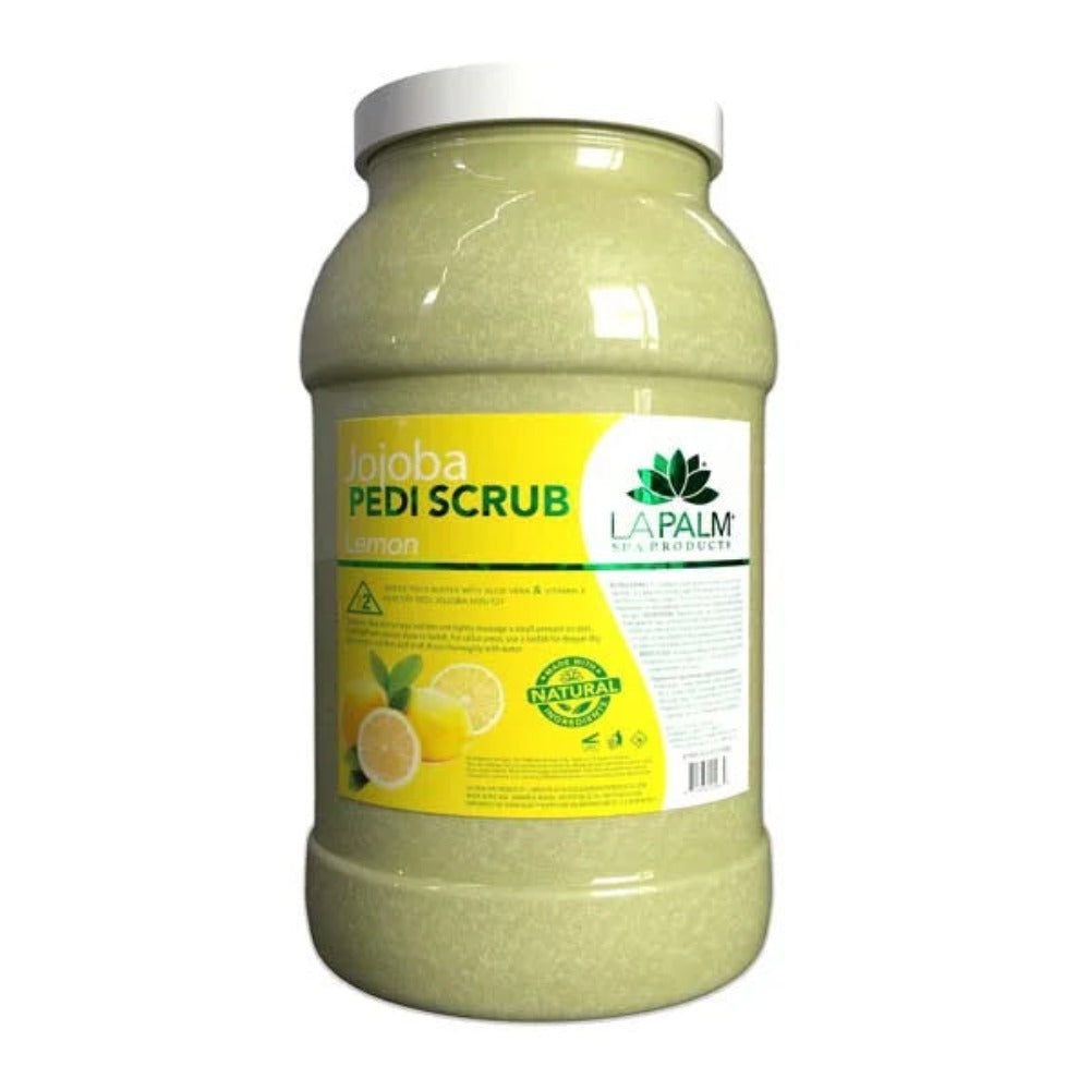 La Palm Pedi Gel Scrub - Lemon, la pedi