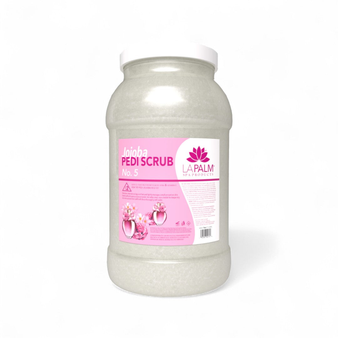 La Palm Pedi Gel Scrub No.5 1 Gallon, pedicure and foot scrub​, pedicure​, pedicure near me, pedicure pedicure manicure​