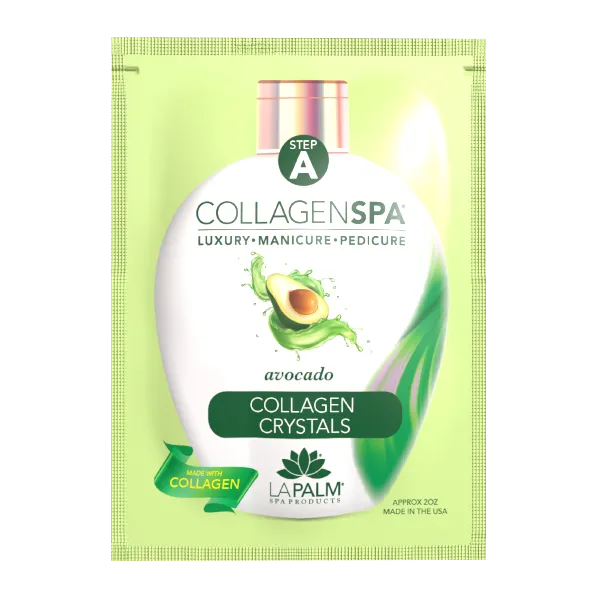 La Palm Collagen Spa 10 Step w/ Pedi Kit - Avocado