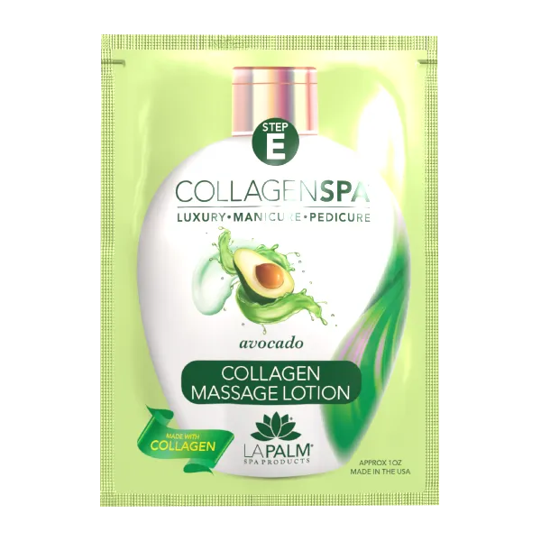 La Palm Collagen Spa 10 Step w/ Pedi Kit - Avocado