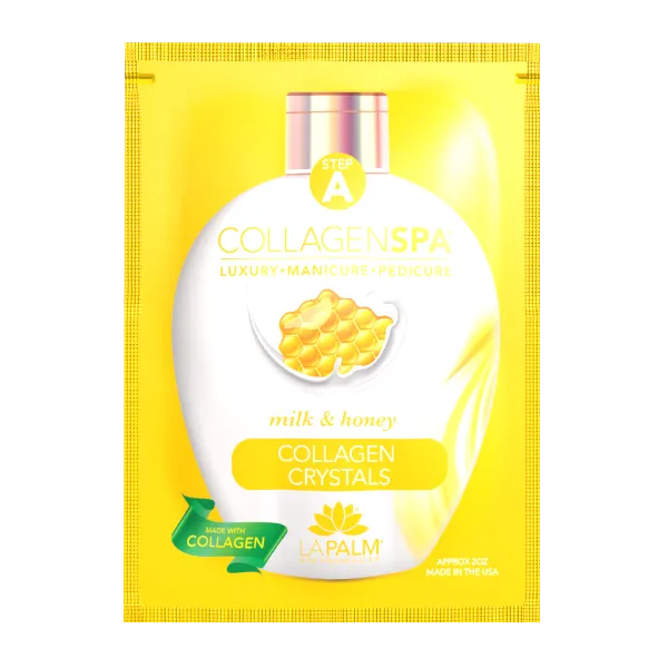 La Palm Collagen Spa 10 Step w/ Pedi Kit - Milk & Honey