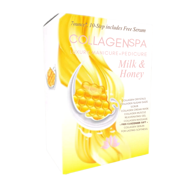 La Palm Collagen Spa 10 Step w/ Pedi Kit - Milk & Honey