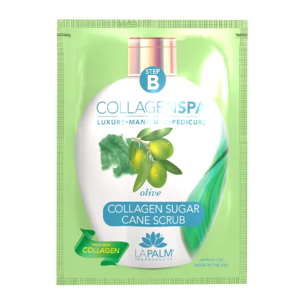 La Palm Collagen Spa 10 Step w/ Pedi Kit - Olive