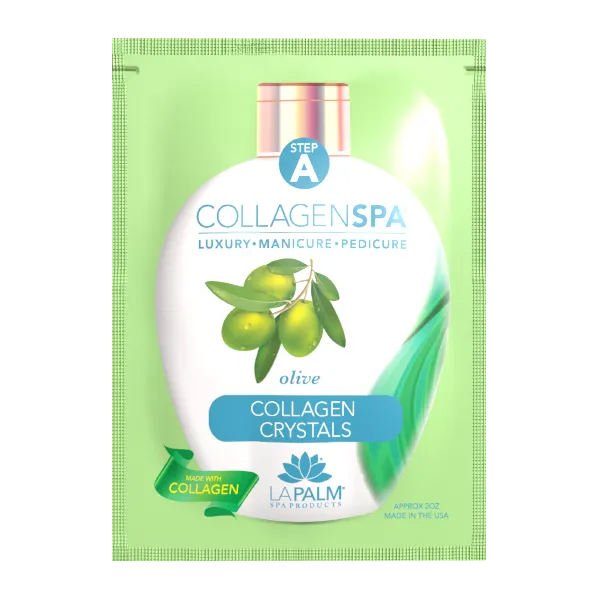 La Palm Collagen Spa 10 Step w/ Pedi Kit - Olive