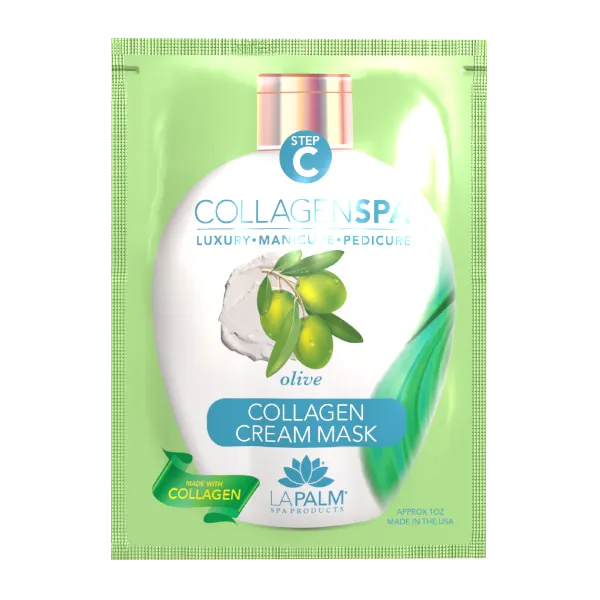 La Palm Collagen Spa 10 Step w/ Pedi Kit - Olive