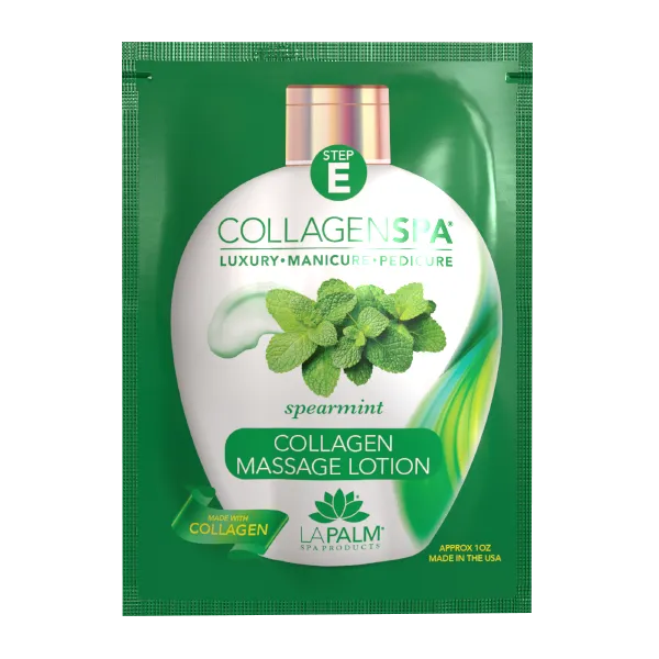 La Palm Collagen Spa 10 Step w/ Pedi Kit - Spearmint