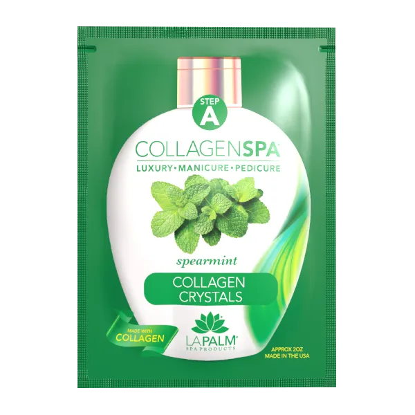 La Palm Collagen Spa 10 Step w/ Pedi Kit - Spearmint