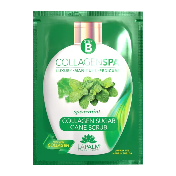 La Palm Collagen Spa 10 Step w/ Pedi Kit - Spearmint