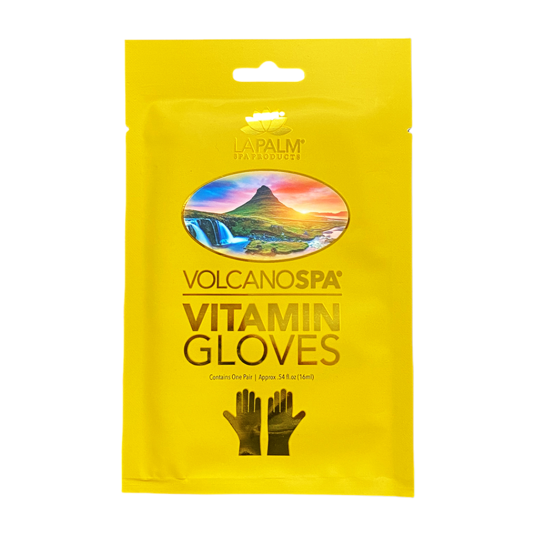 La Palm Volcano Spa Pedicure Vitamin Gloves