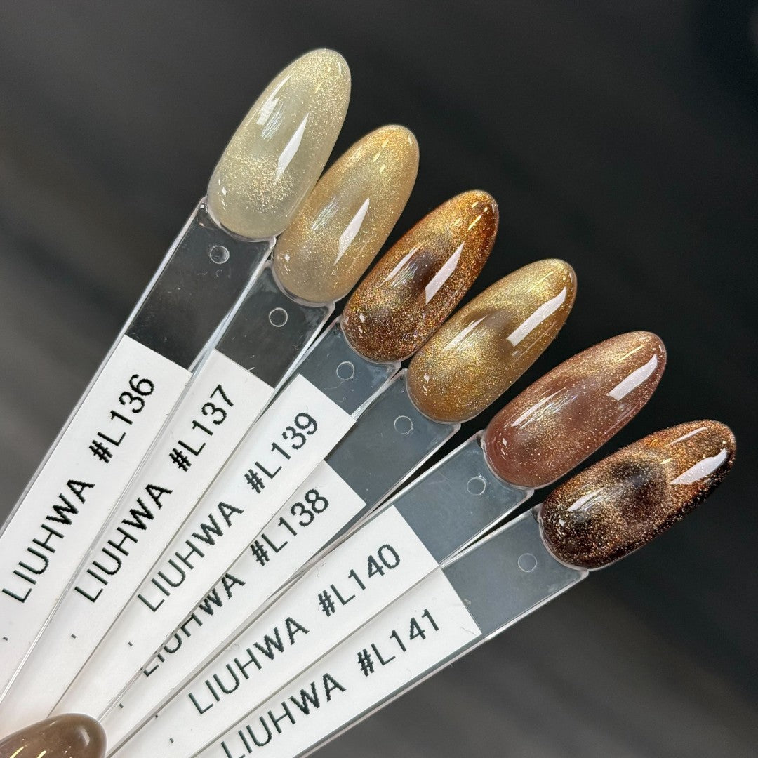 Liuhwa Cat Eye Gel Polish (HEMA-Free) - Hazel #L140