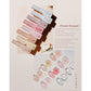 Liuhwa Hema Free Gel Polish Flower Bouquet Collection L103-110 (8pcs), secret nail supply