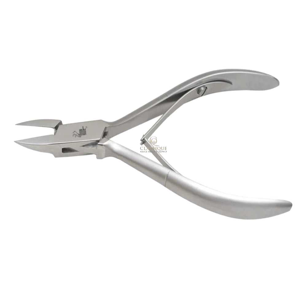MBI-213 Ultra Fine Pointed Ingrown Nail Nipper Size 4' - Classique Nails Beauty Supply