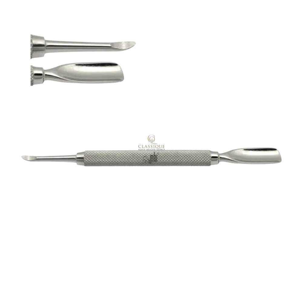 MBI-302 Cuticle Pusher w/ Ingrown Nail Lifter - Classique Nails Beauty Supply
