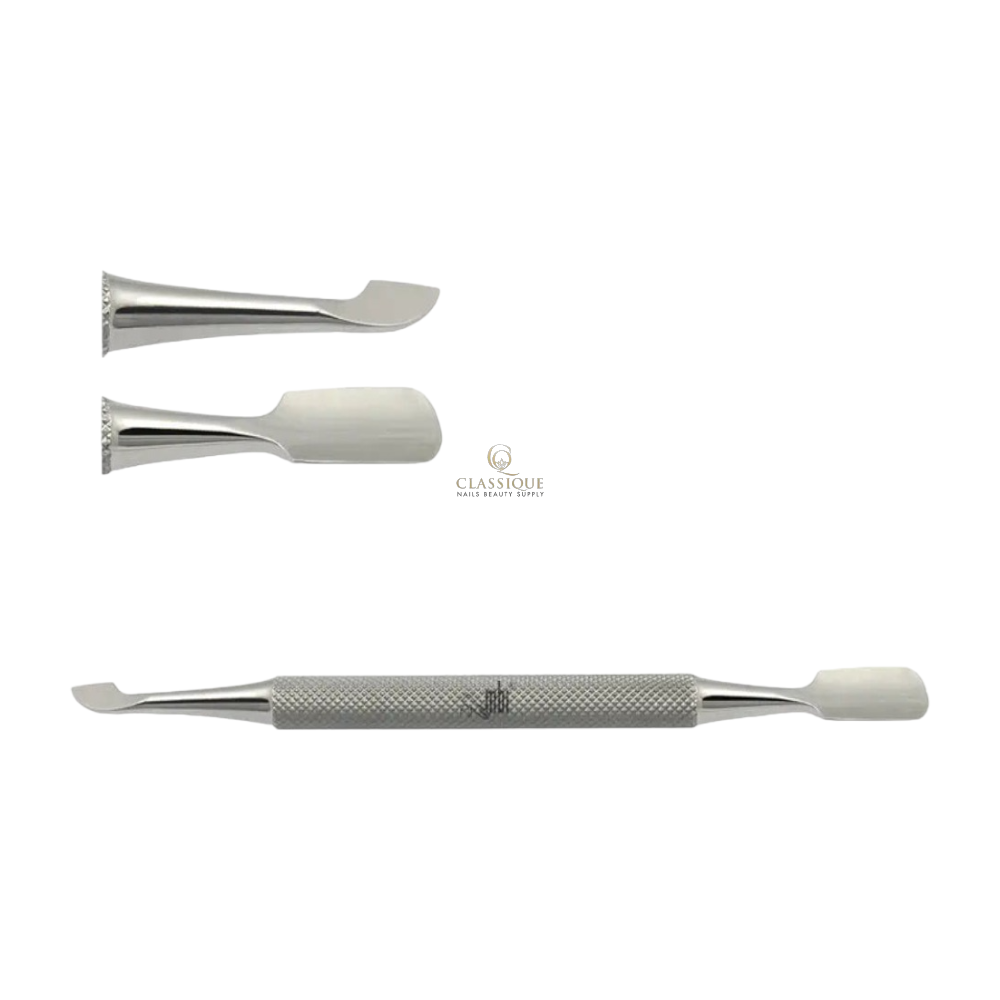 MBI-304 Cuticle Pusher w/ Knife - Classique Nails Beauty Supply