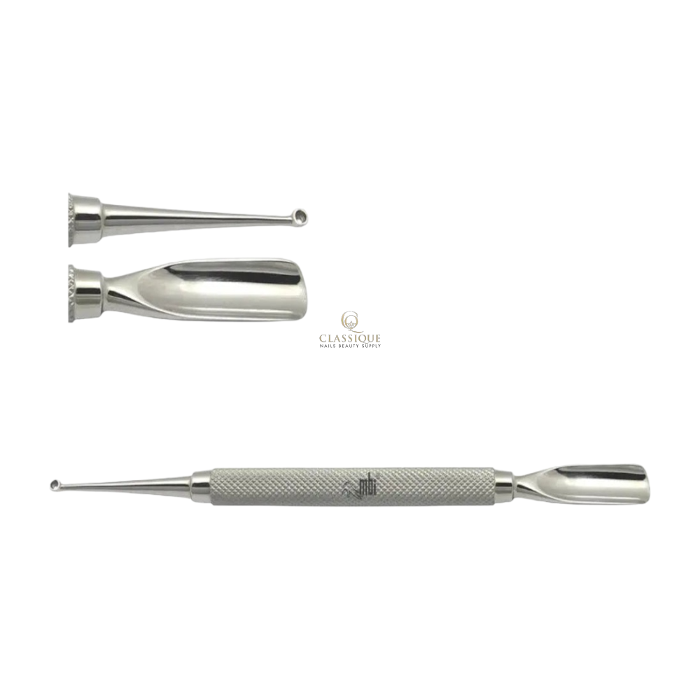 MBI-305 Cuticle Pusher w/ Extractor - Classique Nails Beauty Supply