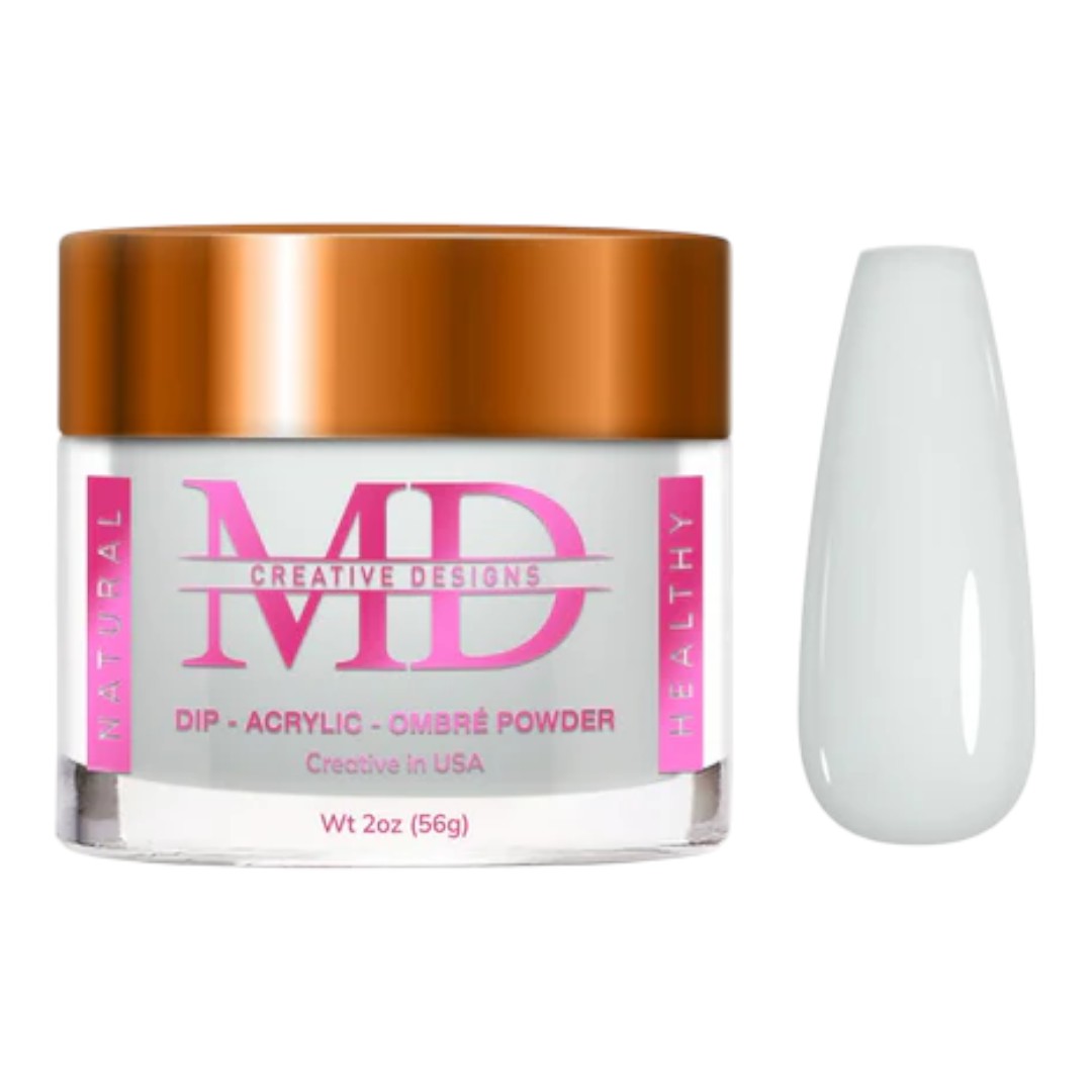 MD Nails, Acrylic & Dipping Powder - 117 sky blue, best acrylic powder brands, pro nail supply