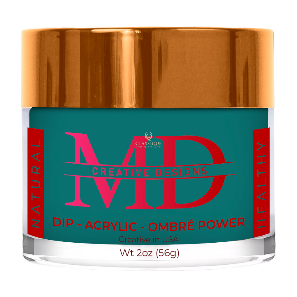 Glow in the Dark Dip and Acrylic Powder - MD Nails G115 blue, good acrylic powder, us maxim nail supply