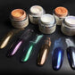 Akzéntz UV/LED Gel Play - Pearlescent Powder Emerald 0.035Oz
