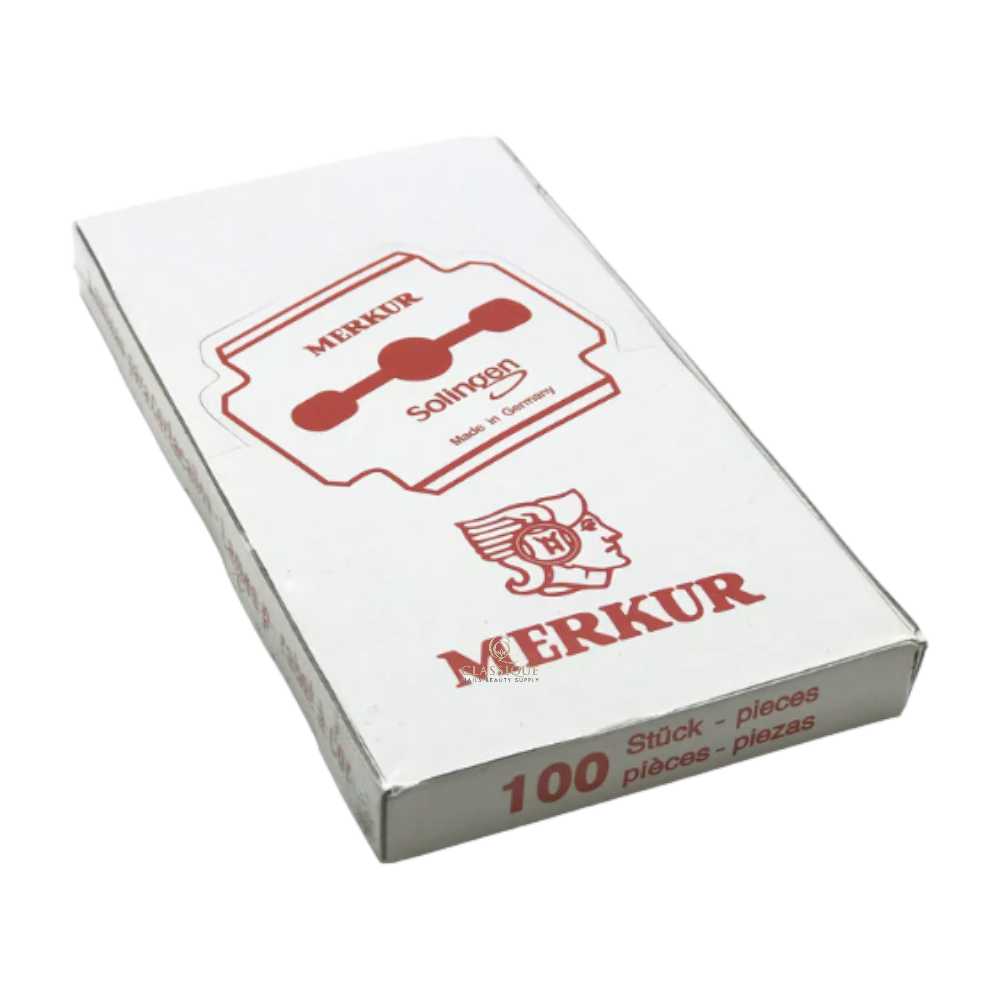 Merkur Blade (Pack of 100) - Classique Nails Beauty Supply