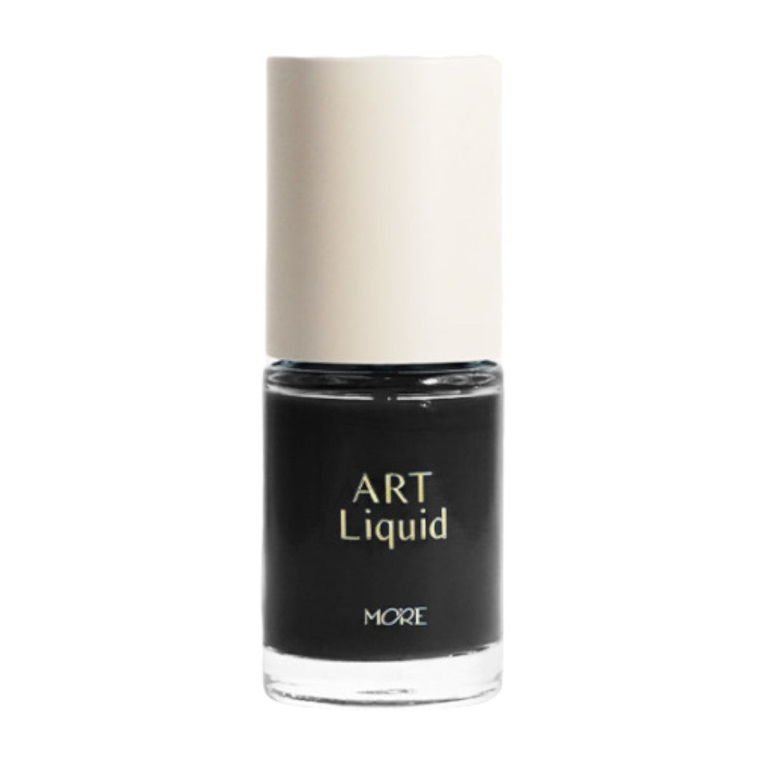 More - Nail Art Liquid Essential Colour - Mist Black No.21